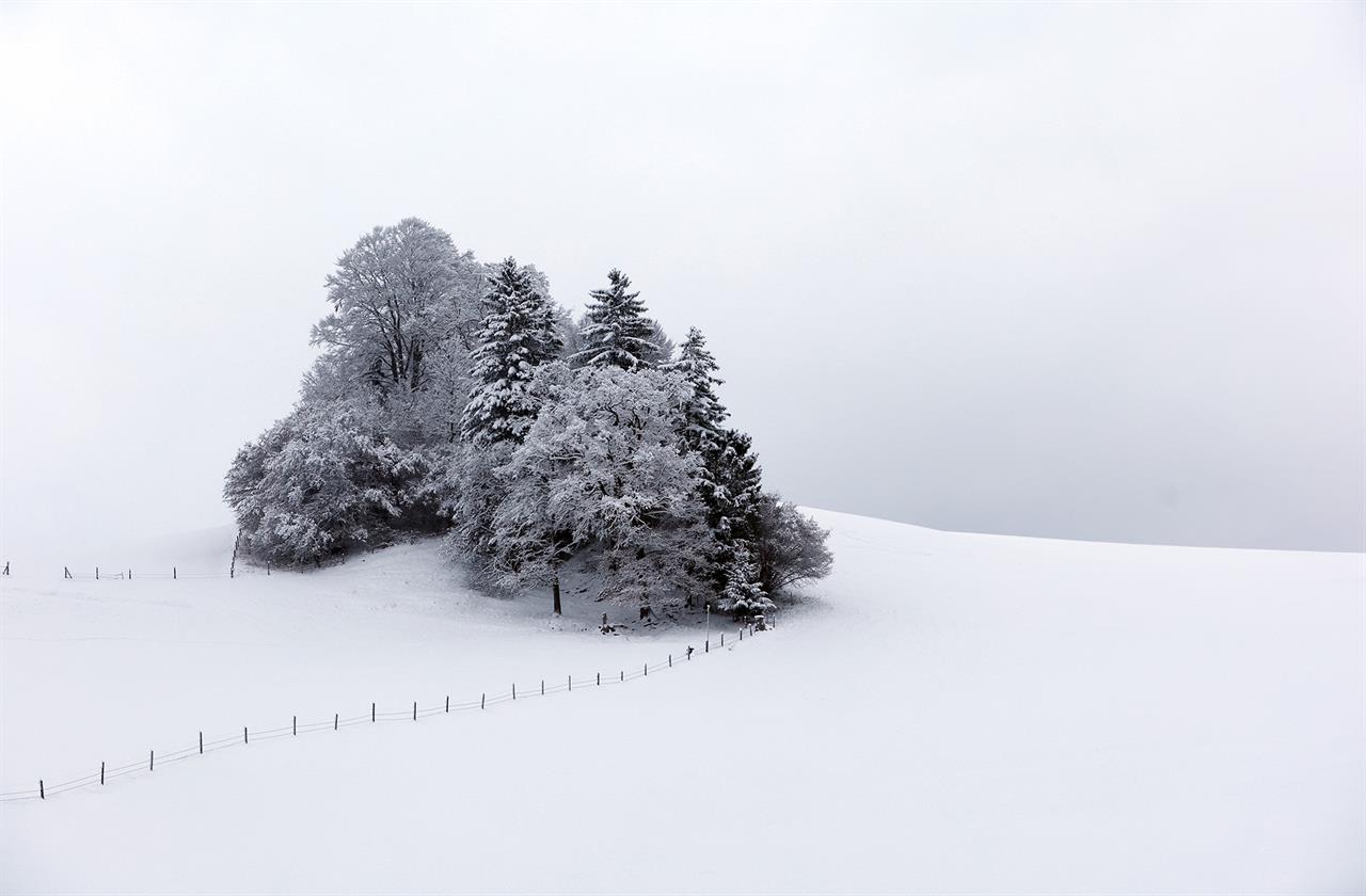 Neuschnee in Bayern Neuschnee in Bayern