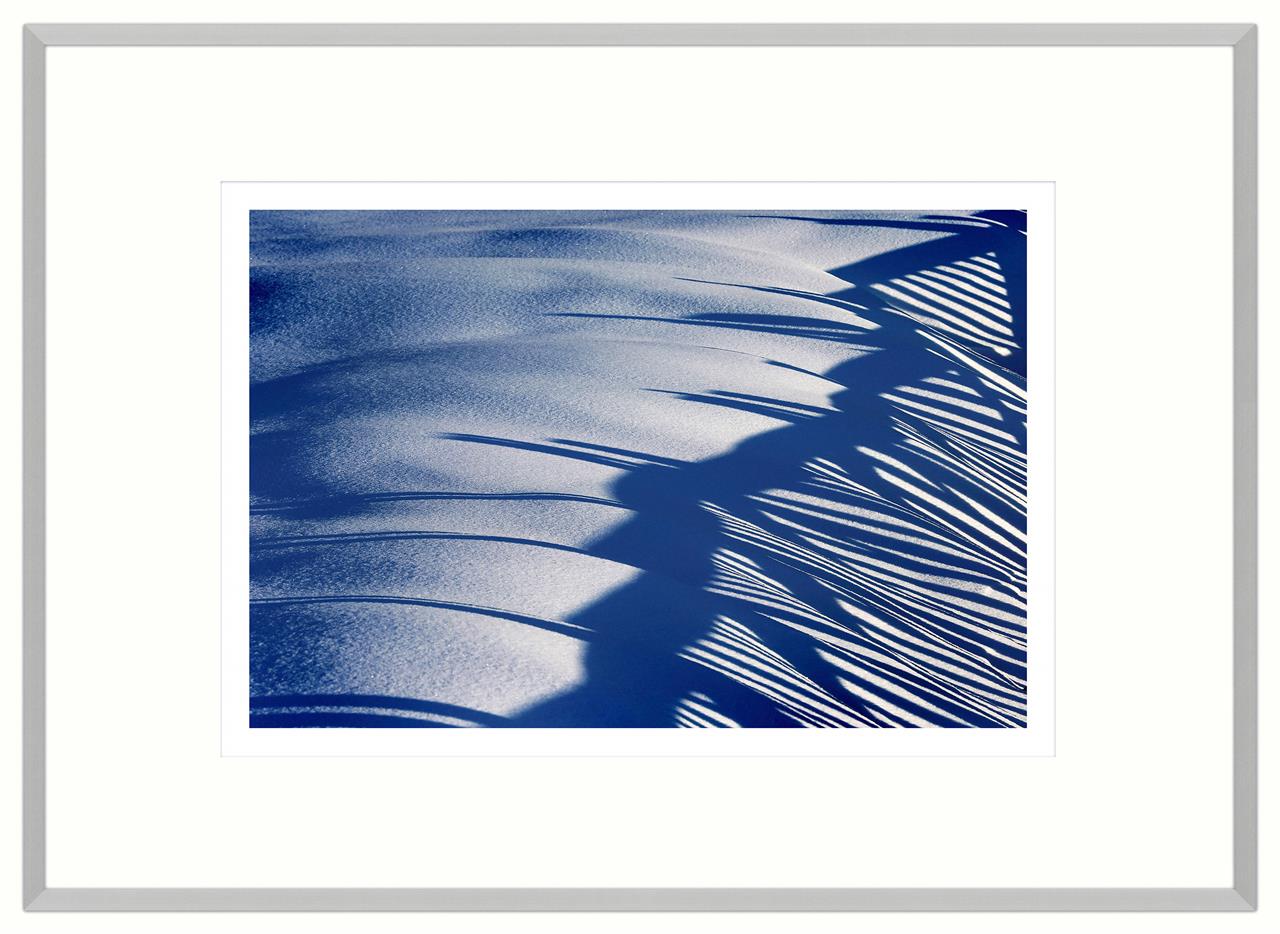 Schattenspiel auf dem Schnee