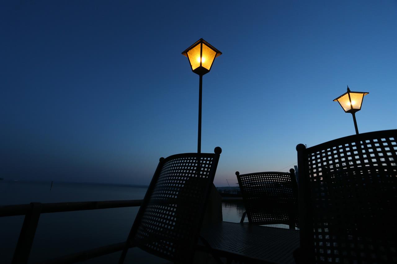 Blaue Stunde am Ammersee