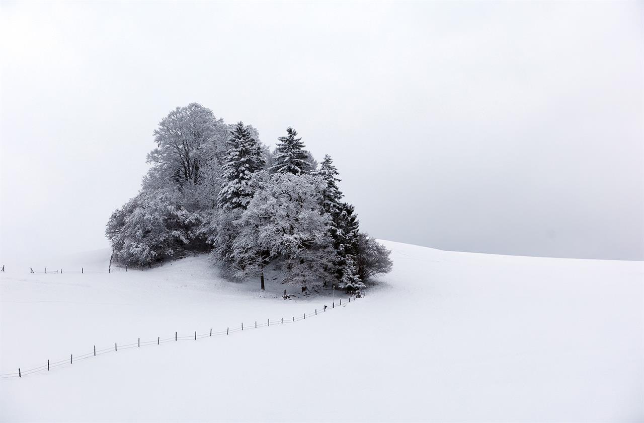 Neuschnee in Bayern